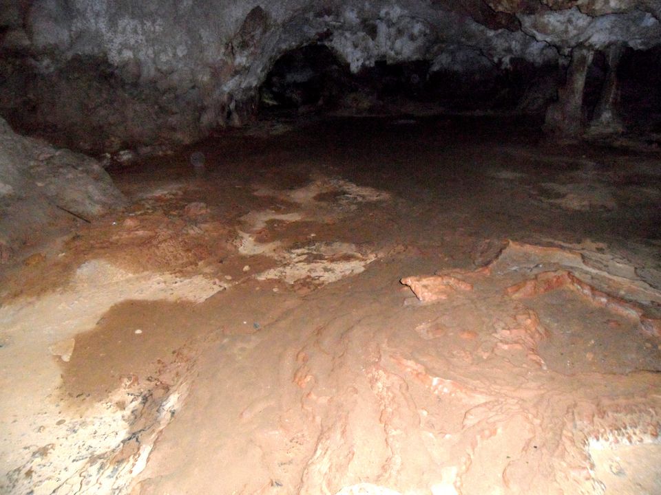 The chambers of Quadirikiri Cave, Arikok National Park